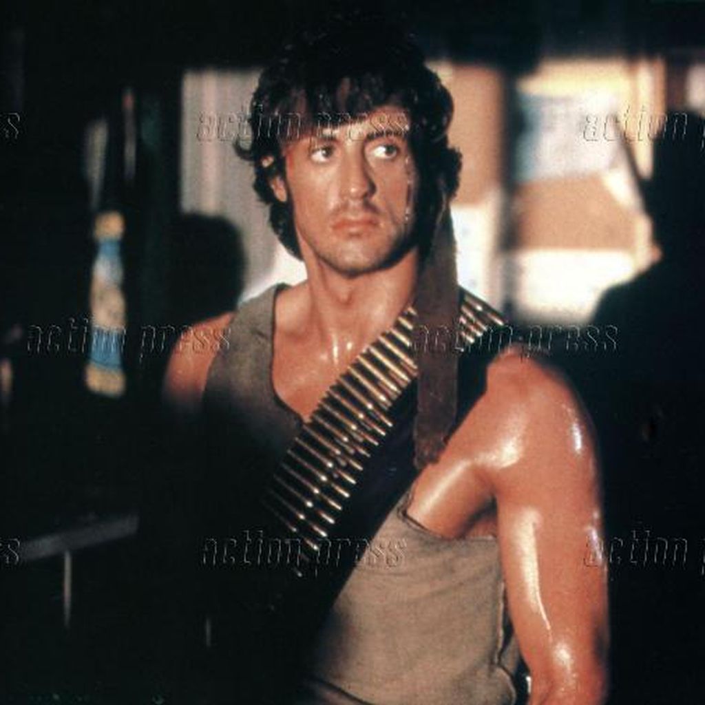 Sylvester Stallone als Rambo, 1982