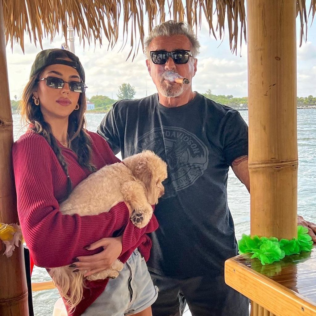 Sylvester und Sistine Stallone