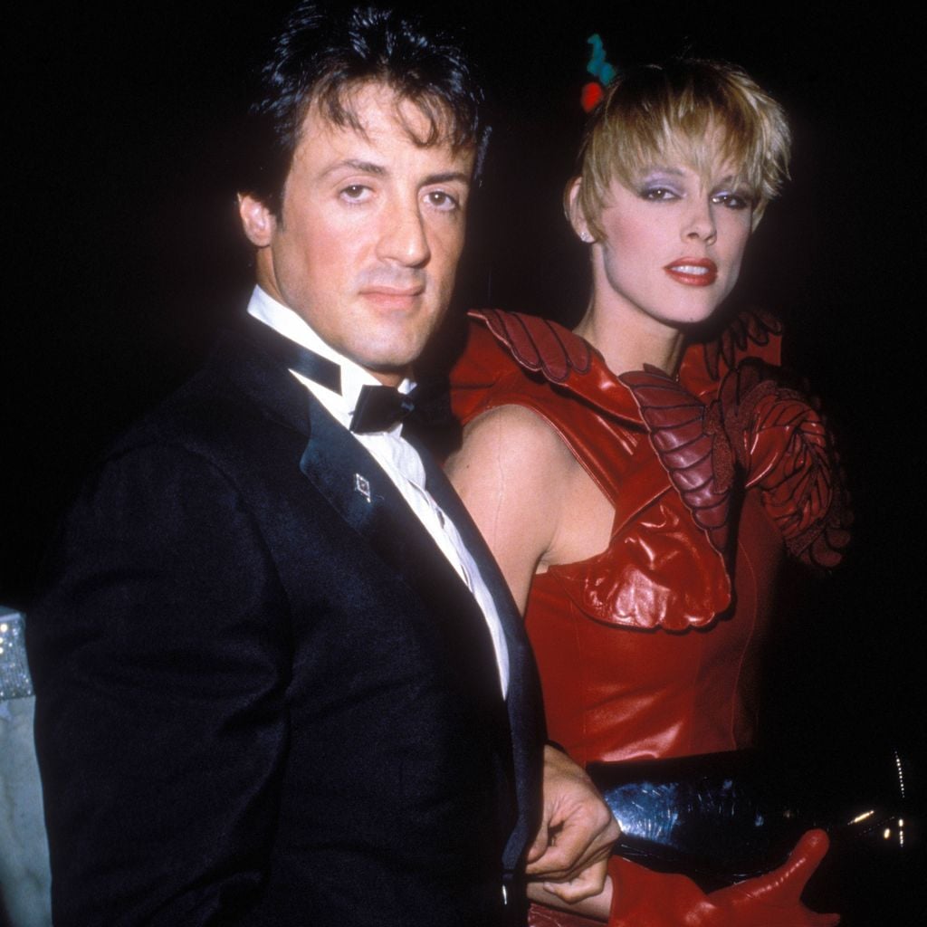 Sylvester Stallone und Brigitte Nielsen, 1985