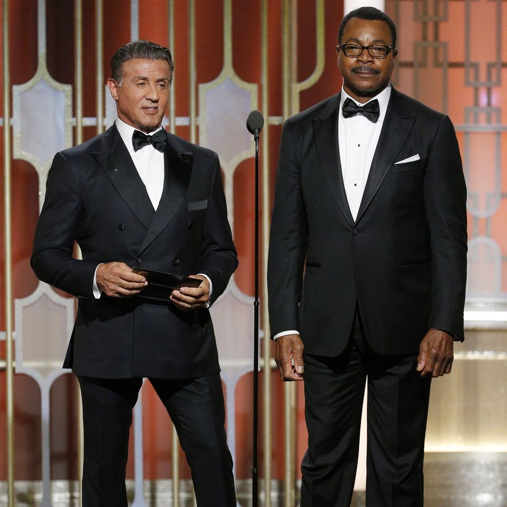 Sylvester Stallone und Carl Weathers, Schauspieler