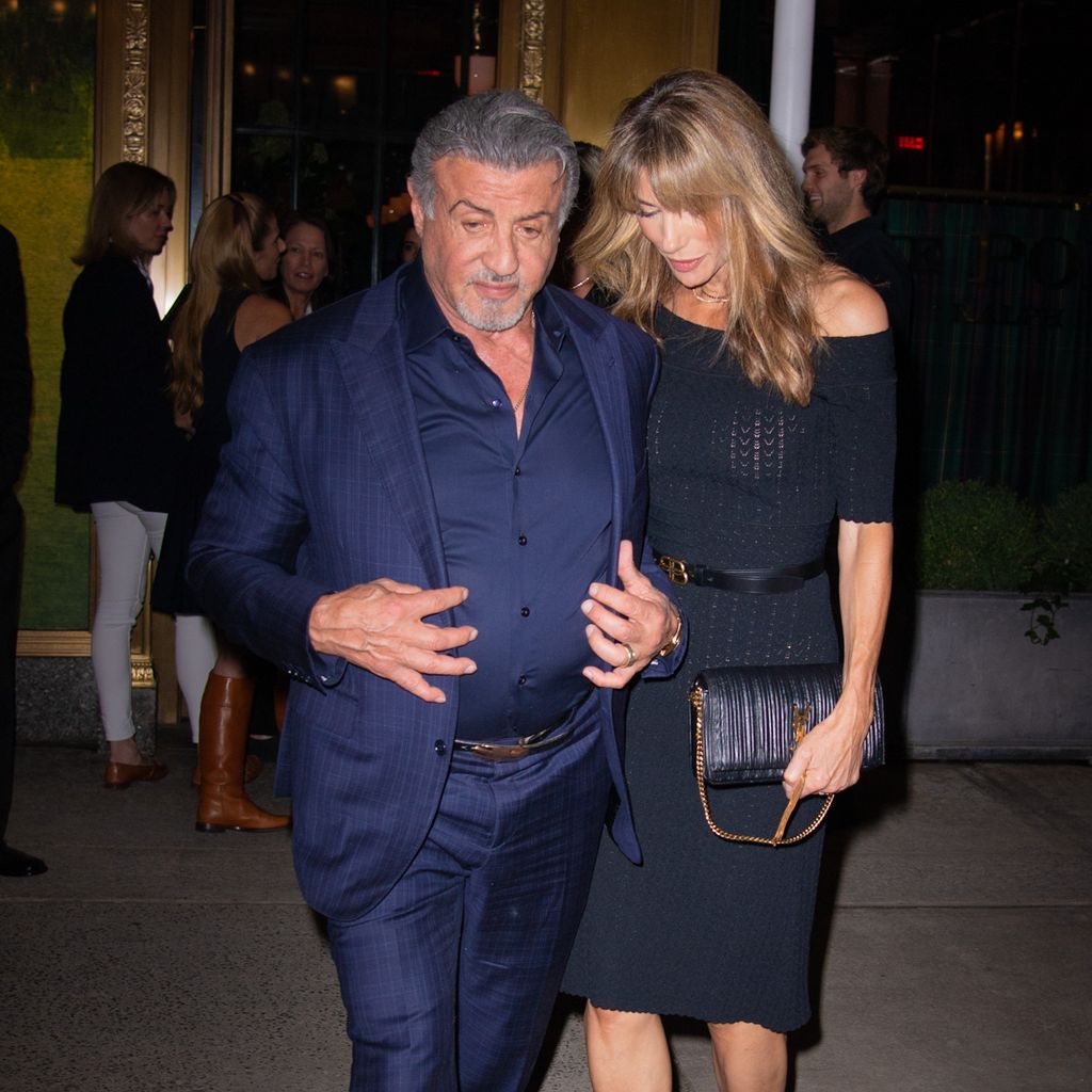 Sylvester Stallone und Jennifer Flavin im Oktober 2022 in New York
