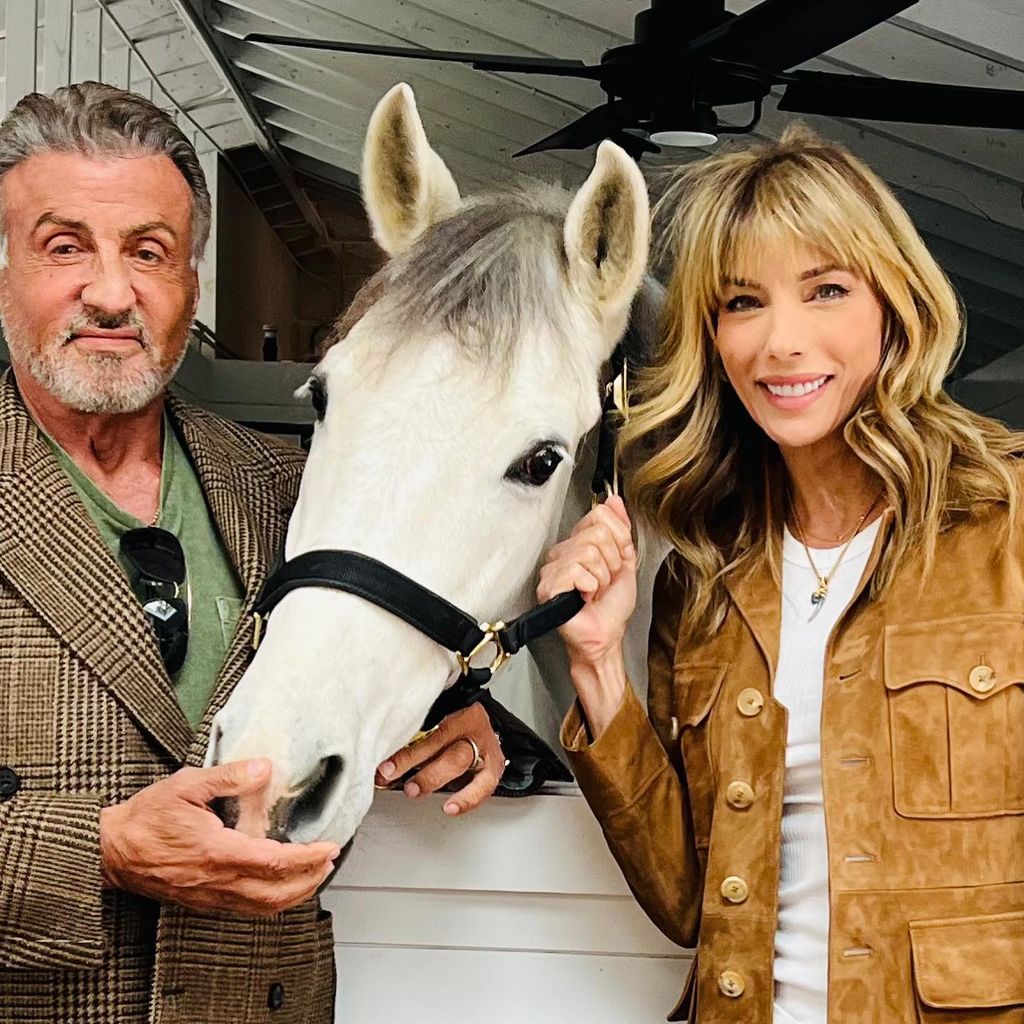 Sylvester Stallone und seine Frau Jennifer