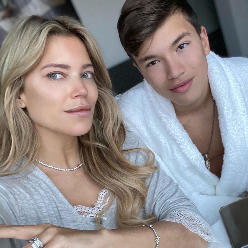 Sylvie Meis mit ihrem Sohn Damian