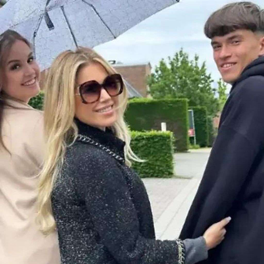 Sylvie Meis mit Sohn Damian und seiner Freundin Romy