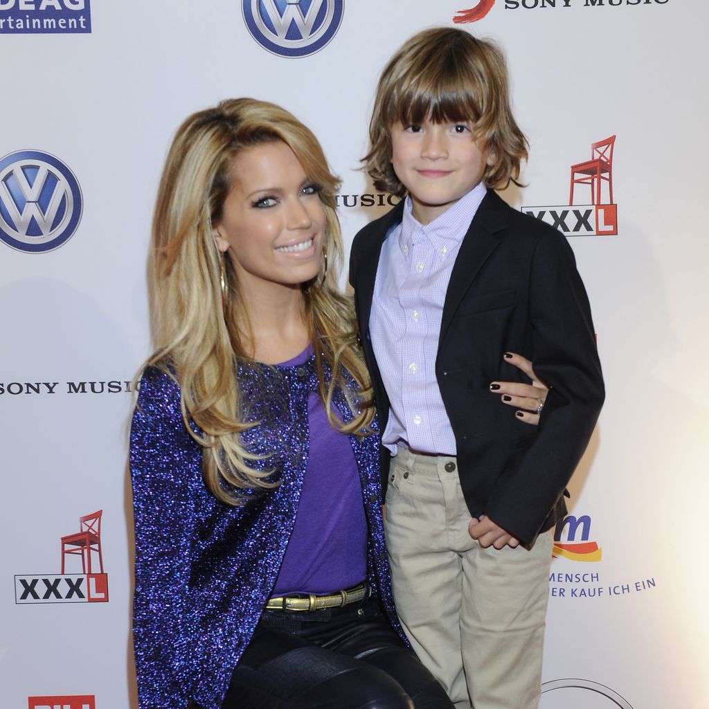 Sylvie Meis und ihr Sohn Damian im Jahr 2012