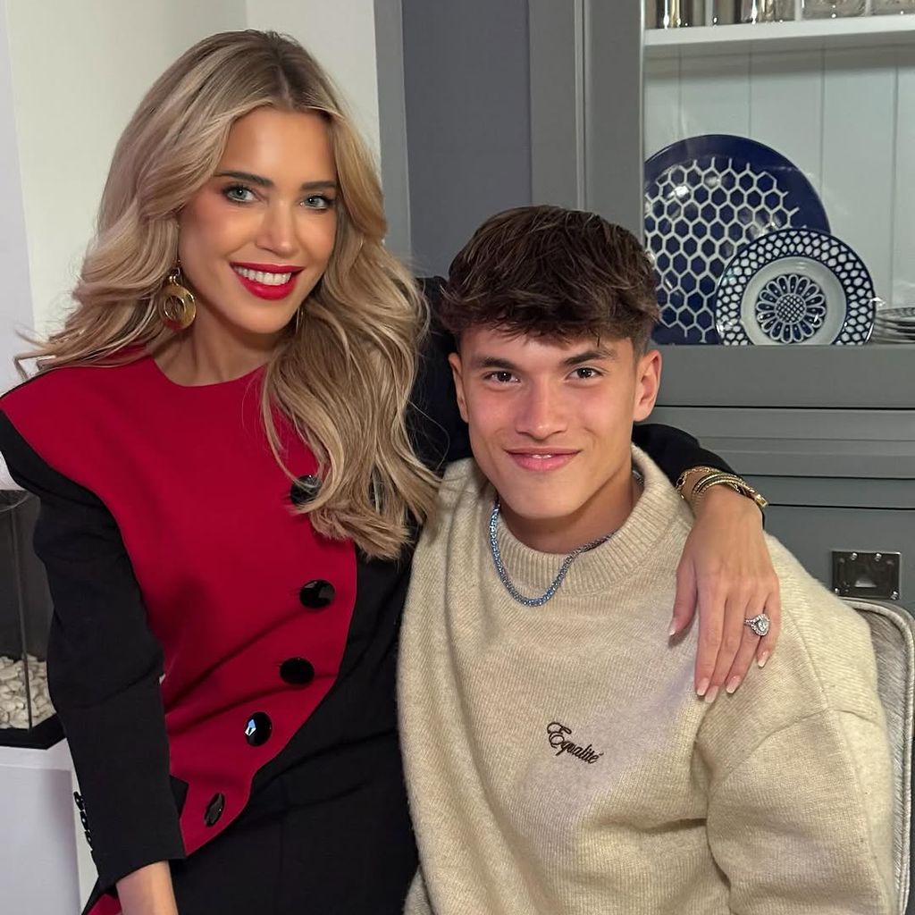 Sylvie Meis und ihr Sohn Damian van der Vaart, März 2025