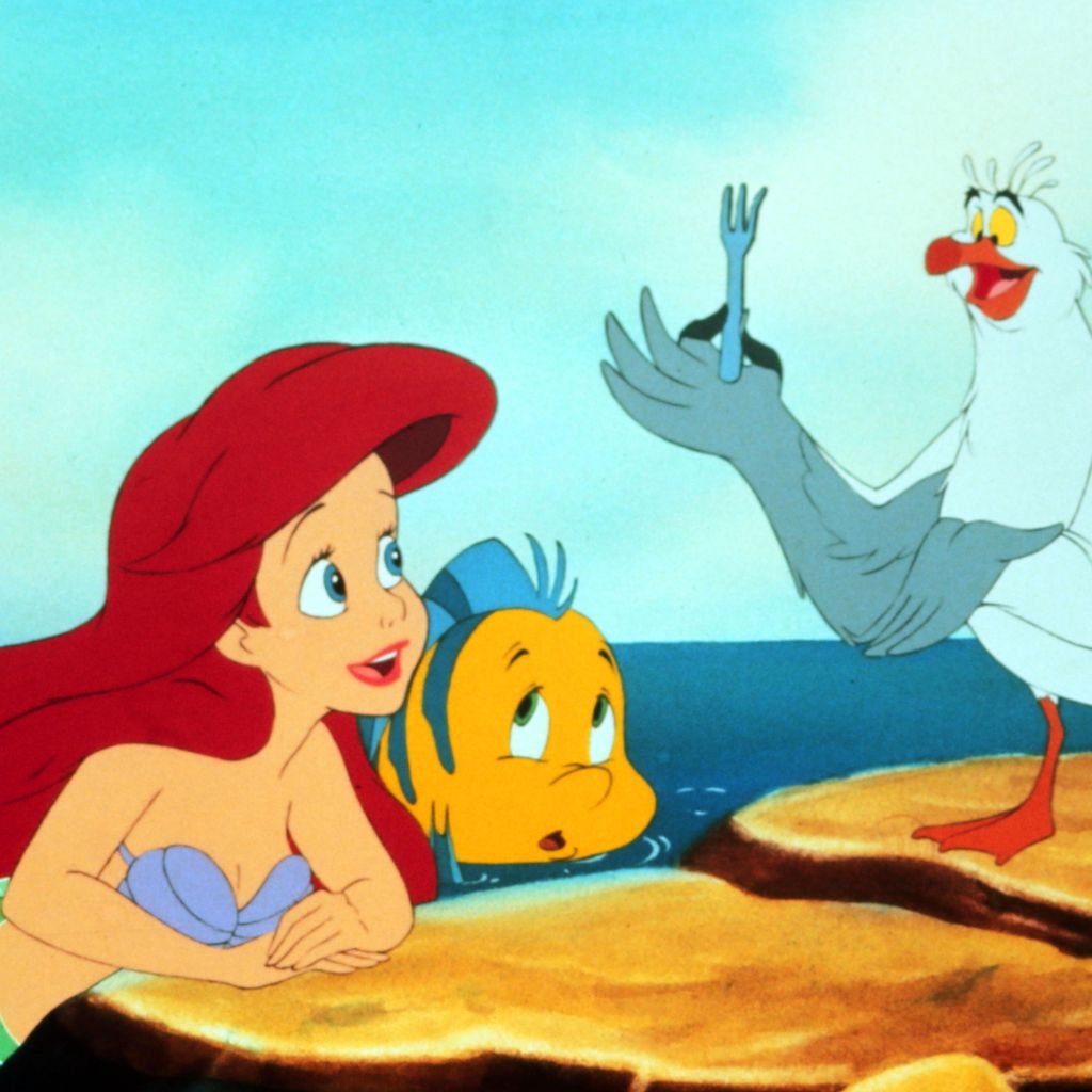 Arielle, Fabius und Scuttle in "Arielle, die Meerjungfrau 2 – Sehnsucht nach dem Meer"