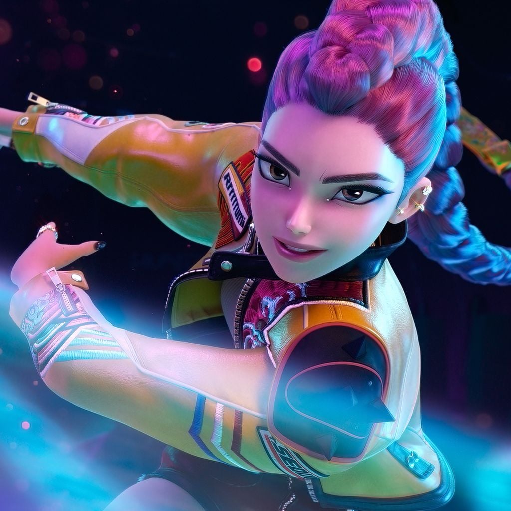 Szene aus "KPop Demon Hunters", 2025