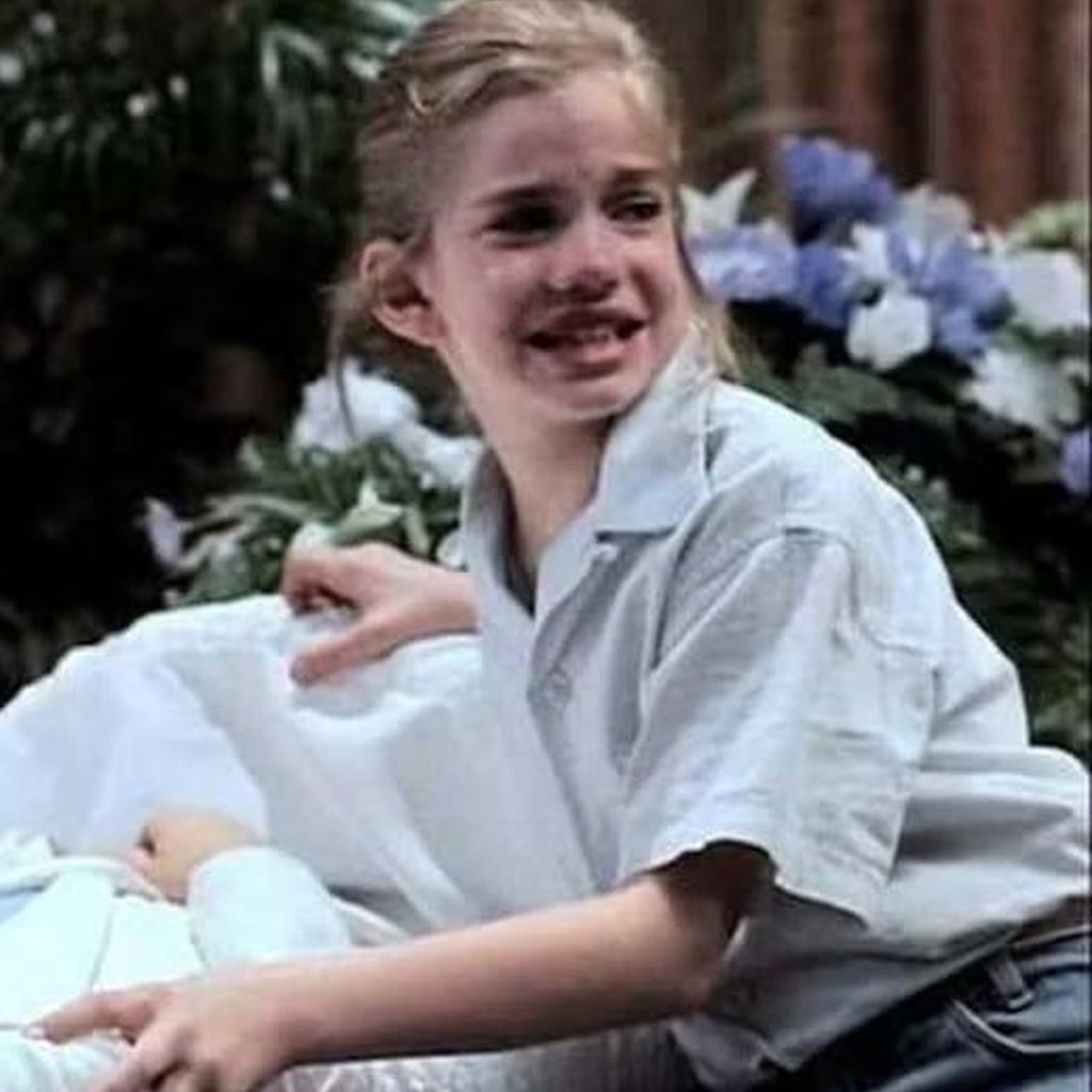 Szene aus "My Girl" (1991) mit Macaulay Culkin und Anna Chlumsky