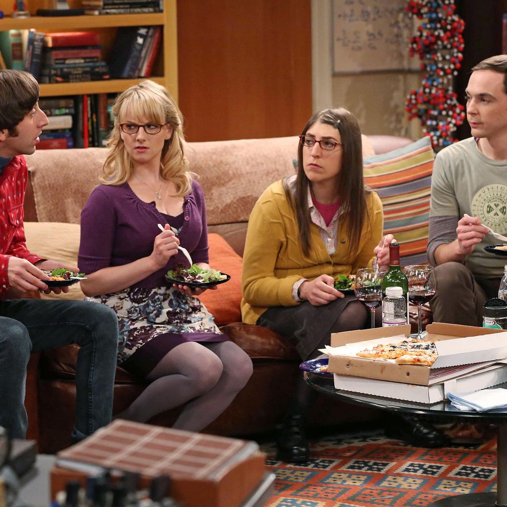 Kaley Cuoco, Mayim Bialik, Jim Parsons, Kunal Nayyar, Simon Helberg und Melissa Rauch