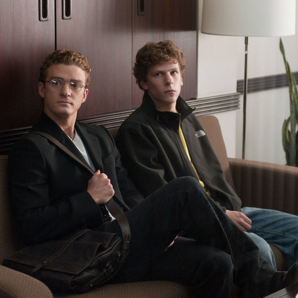 Justin Timberlake und Jesse Eisenberg in "The Social Network"