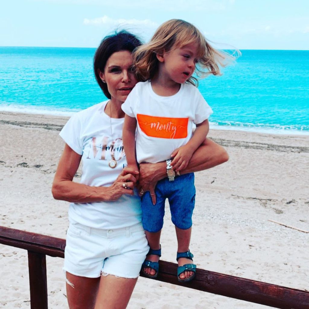 "Unter uns"-Star Tabea Heynig mit ihrem Sohn Monty