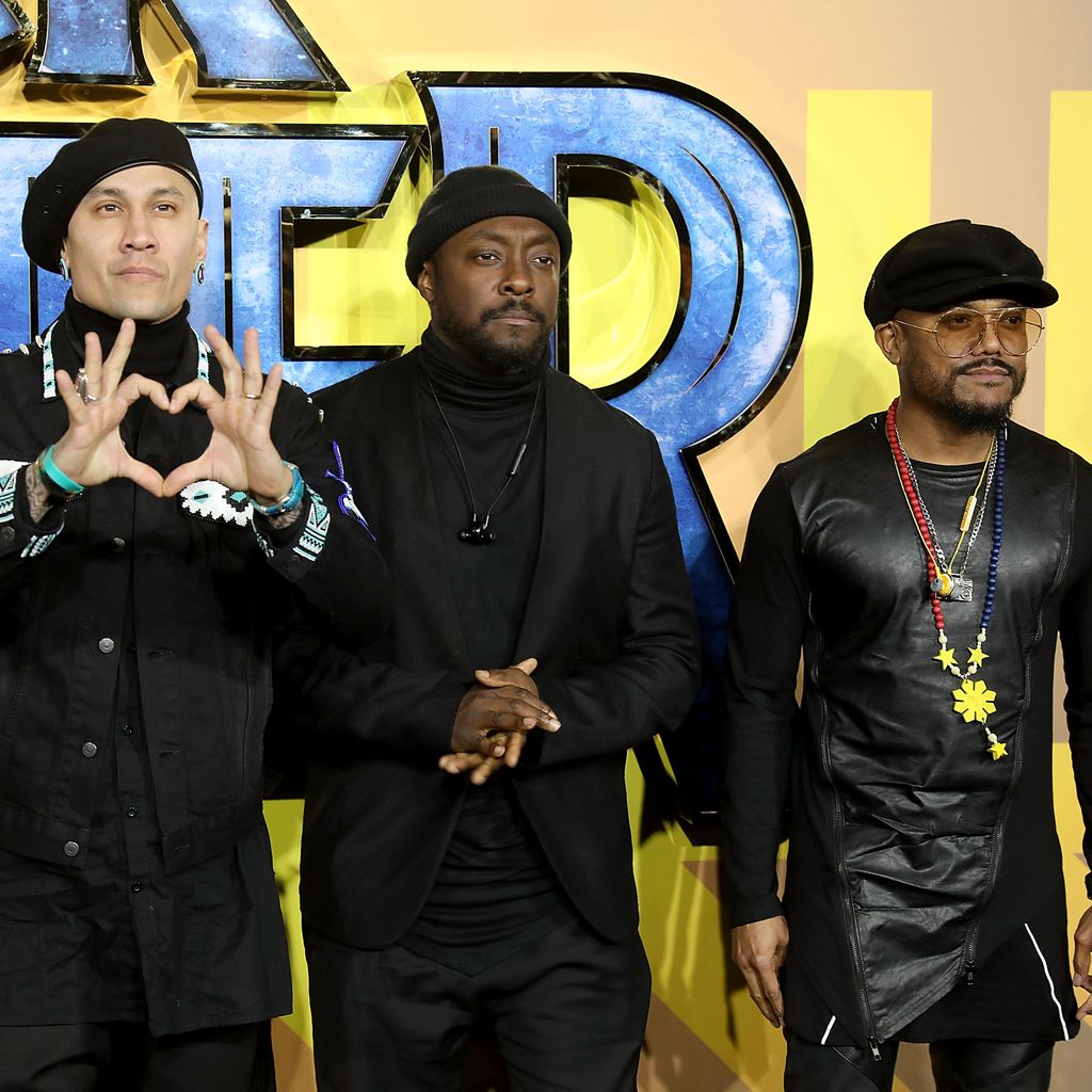 The Black Eyed Peas auf der Europa-Premiere von "Black Panther" in London