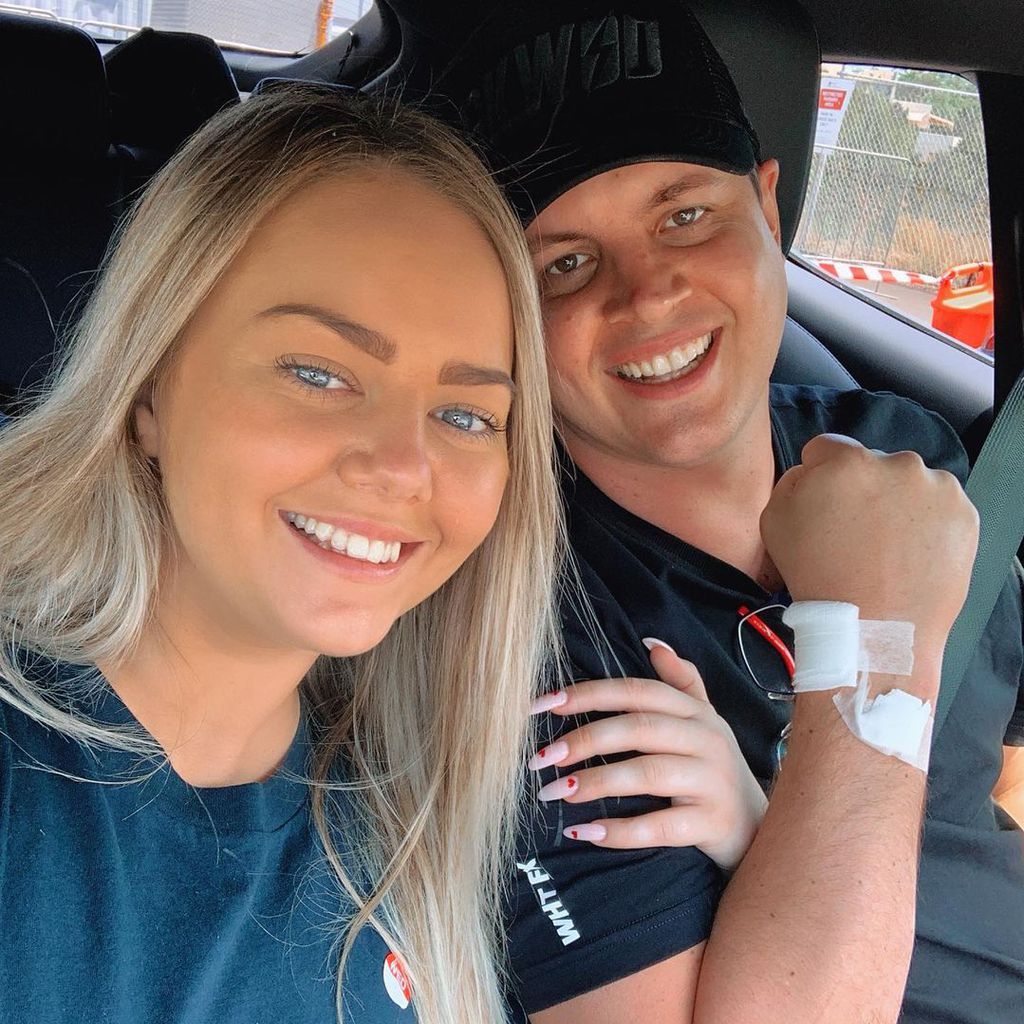 Tahnee Sims und Johnny Ruffo