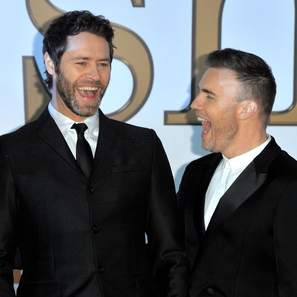 Mark Owen, Howard Donald und Gary Barlow von Take That