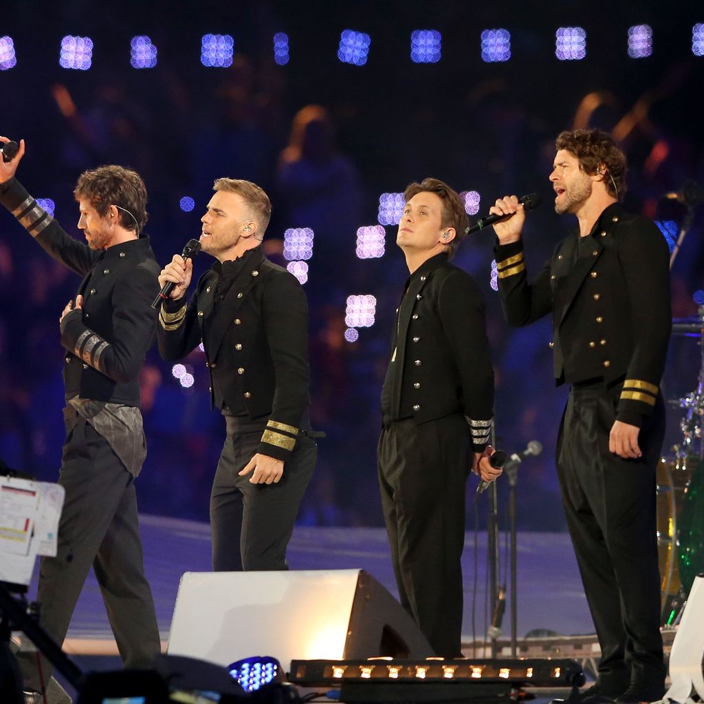 Popgruppe "Take That" im August 2012