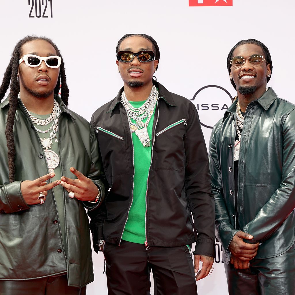 Takeoff, Quavo und Offset im Juni 2021 in Los Angeles