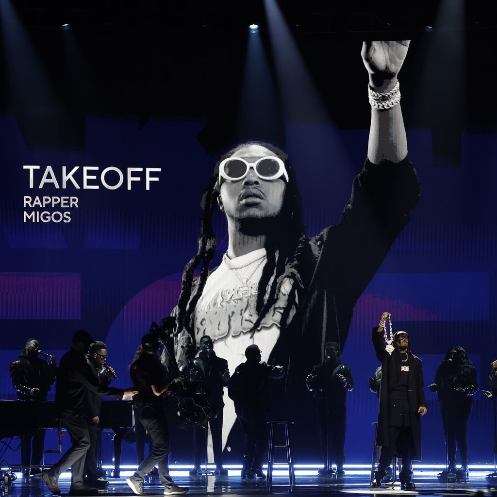 Takeoffs Ehrung bei den Grammys