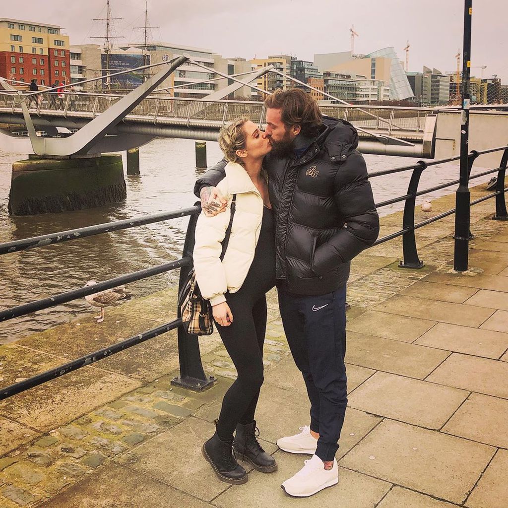 Talia Oatway und Aaron Chalmers im Februar 2020