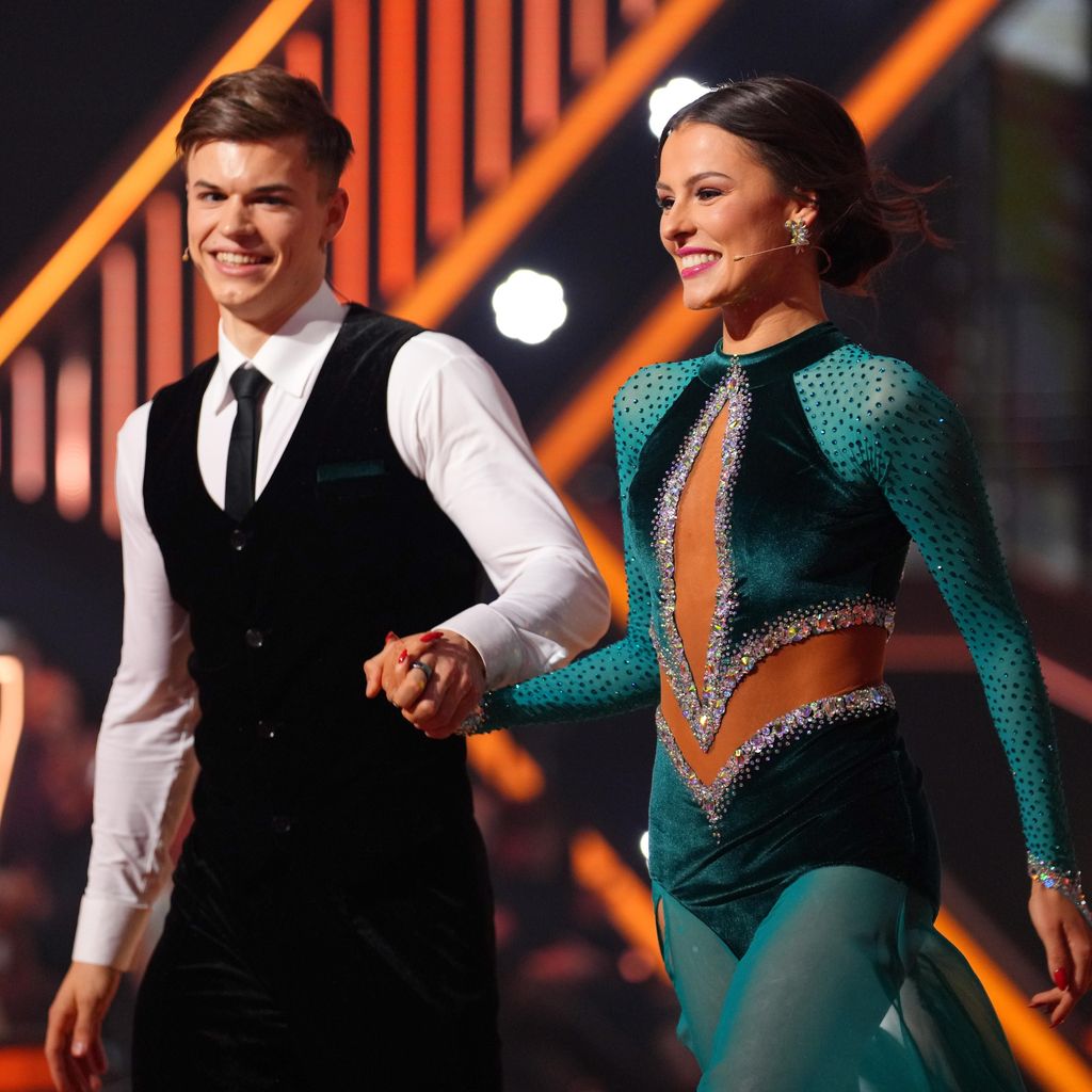 Taliso Engel und Patricija Ionel bei "Let's Dance"