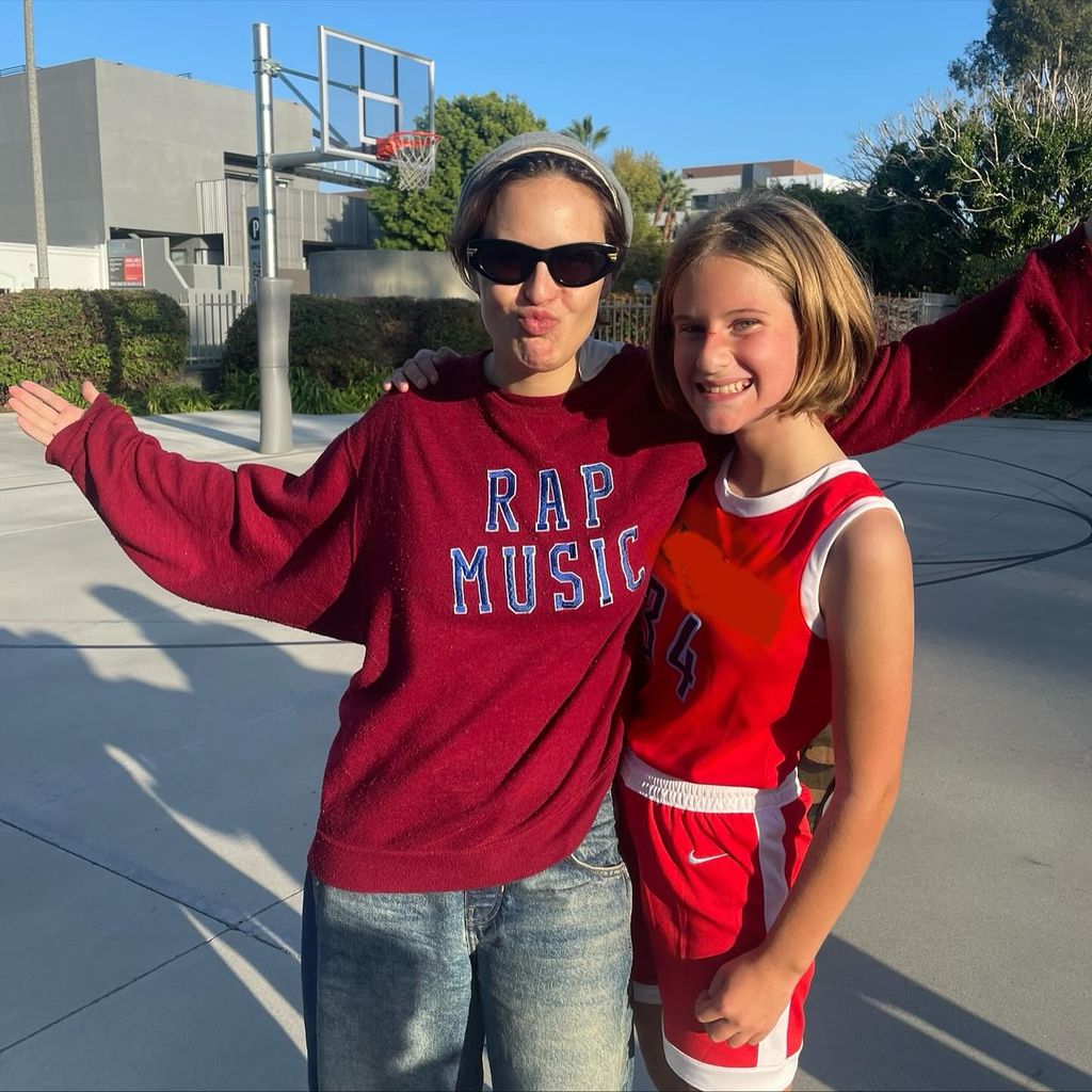 Tallulah Willis mit ihrer Schwester Evelyn , Oktober 2025