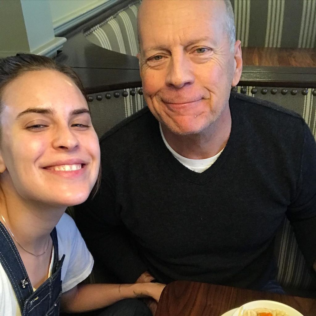 Tallulah Willis und ihr Vater Bruce Willis