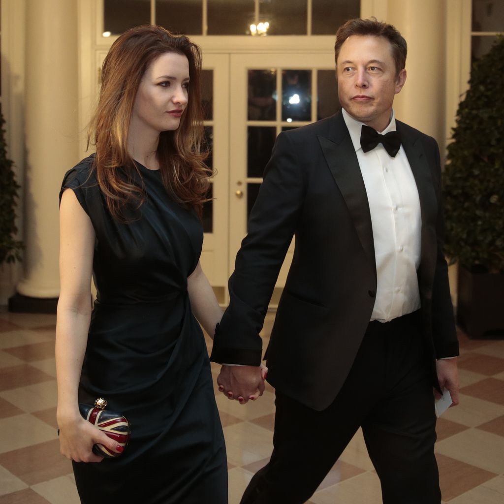 Talulah Riley und Elon Musk im Februar 2014