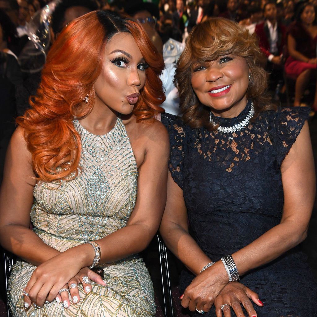 Tamar Braxton und ihre Mutter Evelyn im Jahr 2017