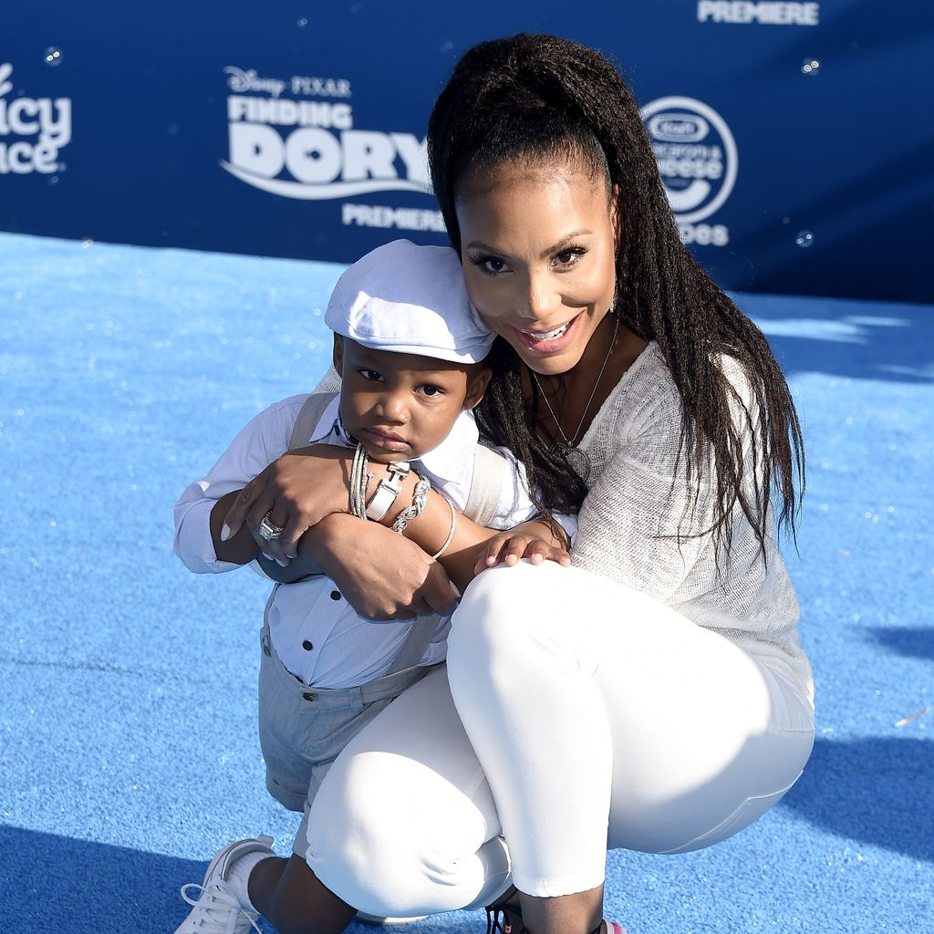 Tamar Braxton und ihr Sohn Logan