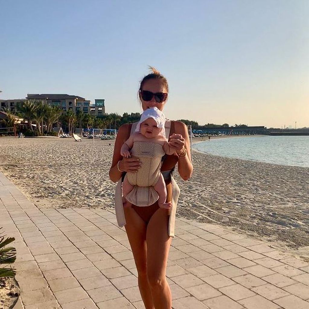 Tamara Ecclestone mit ihrer Tochter Serena
