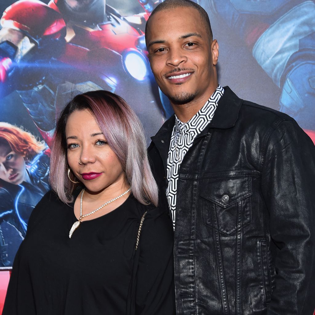 Tameka Harris und T.I. bei der Premiere von "Avengers: Age Of Ultron"