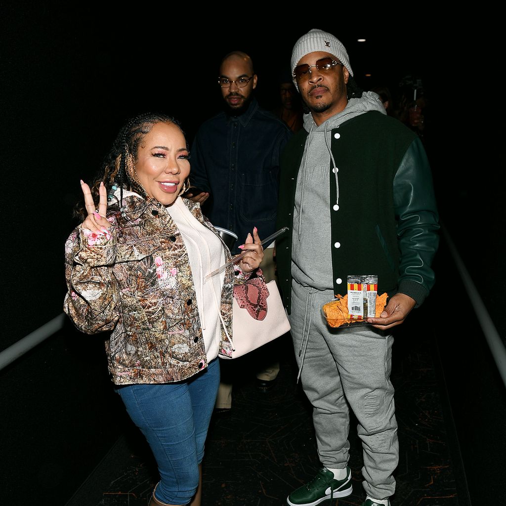 Tameka "Tiny" Harris und T.I., Januar 2025