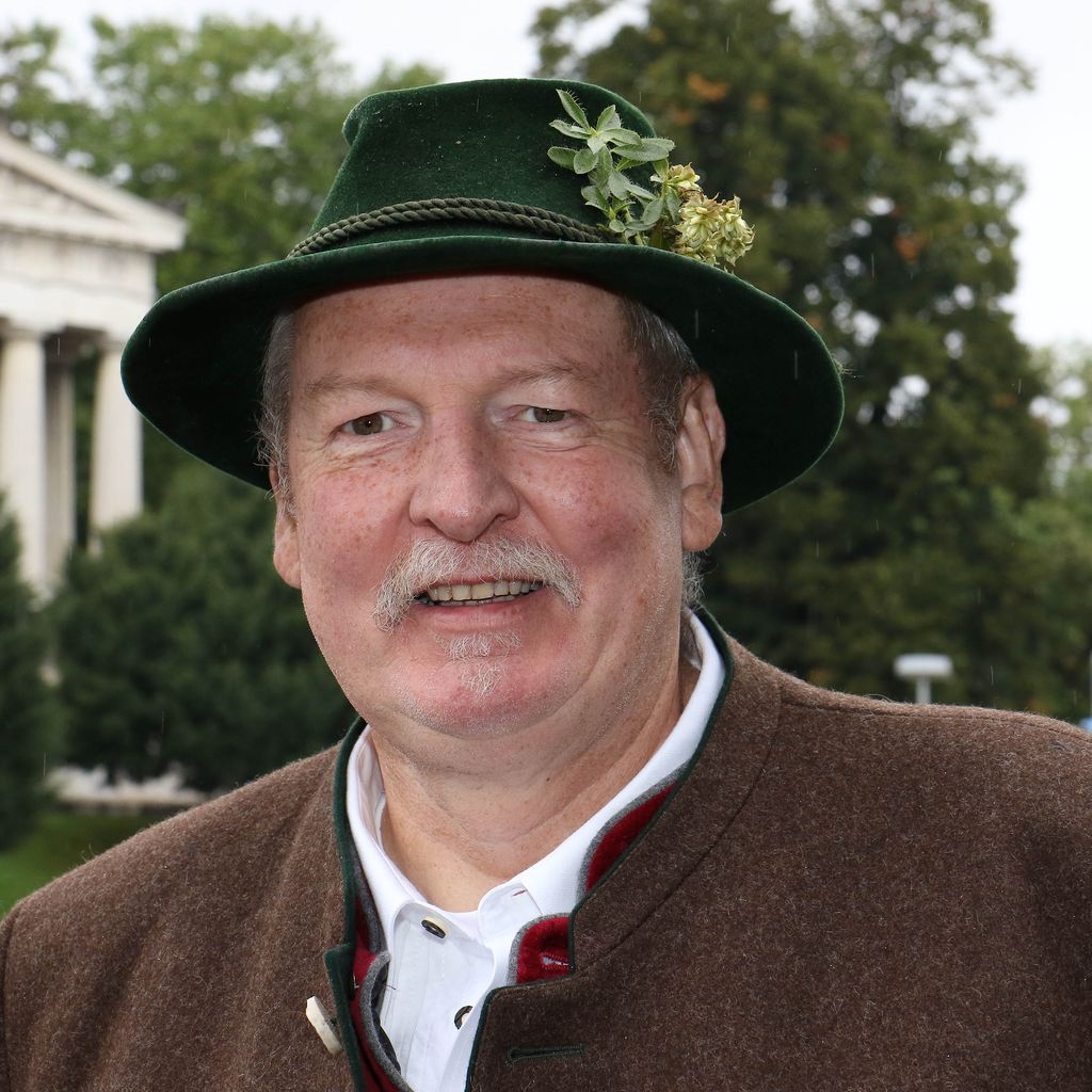 Tamme Hanken auf dem Oktoberfest in München