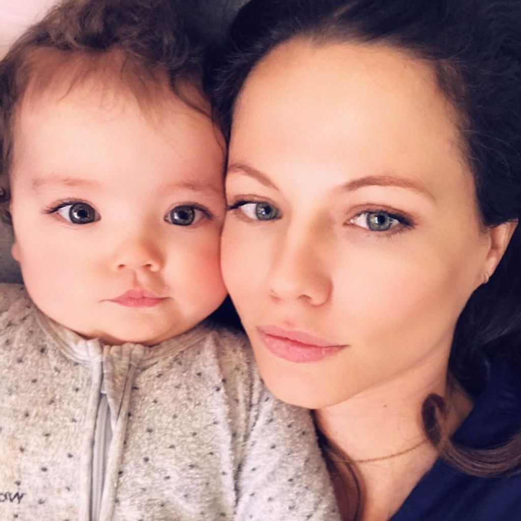 Tammin Sursok und ihre Tochter Lennon Bleu im Februar 2020