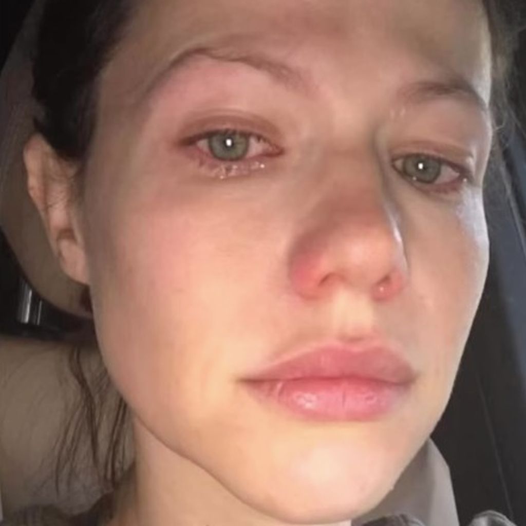 Tammin Sursok nach der Geburt ihres ersten Kindes