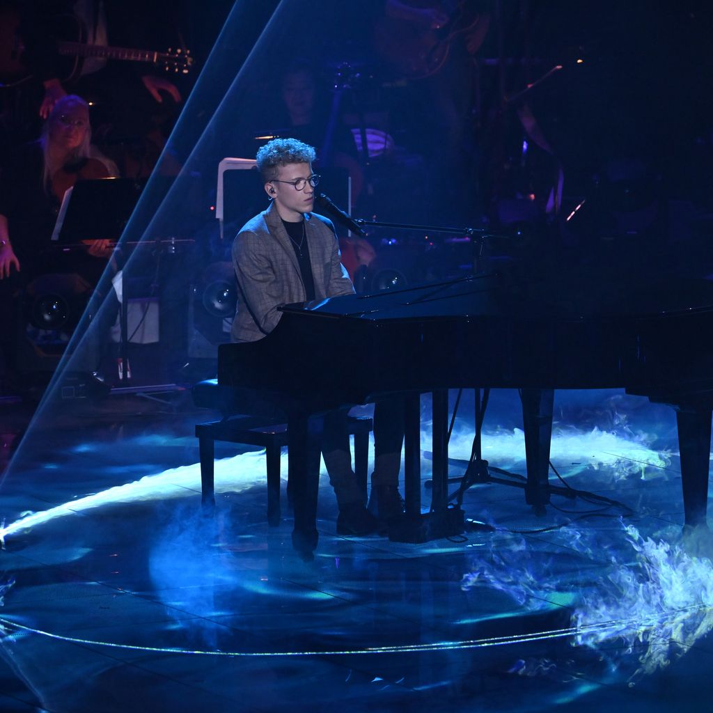 Tammo Förster beim "The Voice of Germany"-Finale 2022