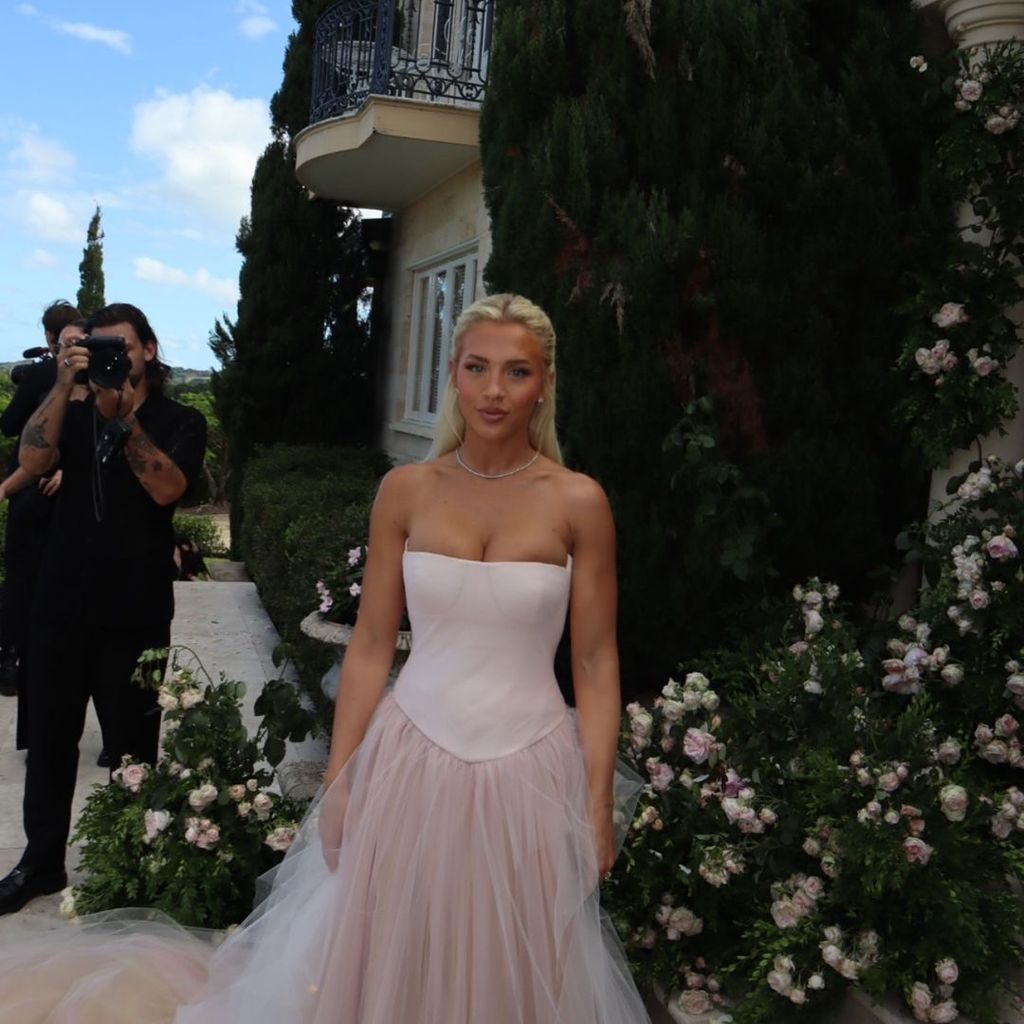 Tammy Hembrow bei ihrer Hochzeit, 2024