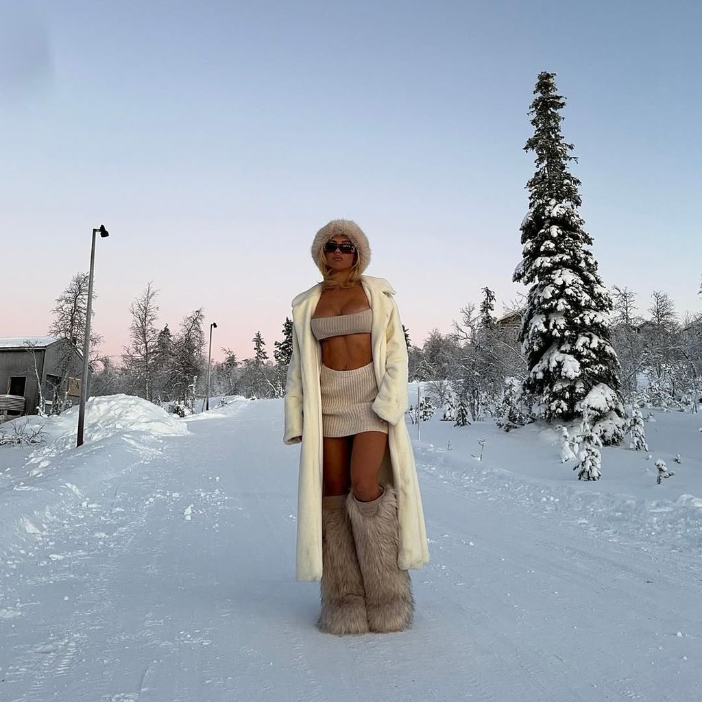 Influencerin Tammy Hembrow in Finnland, 2024