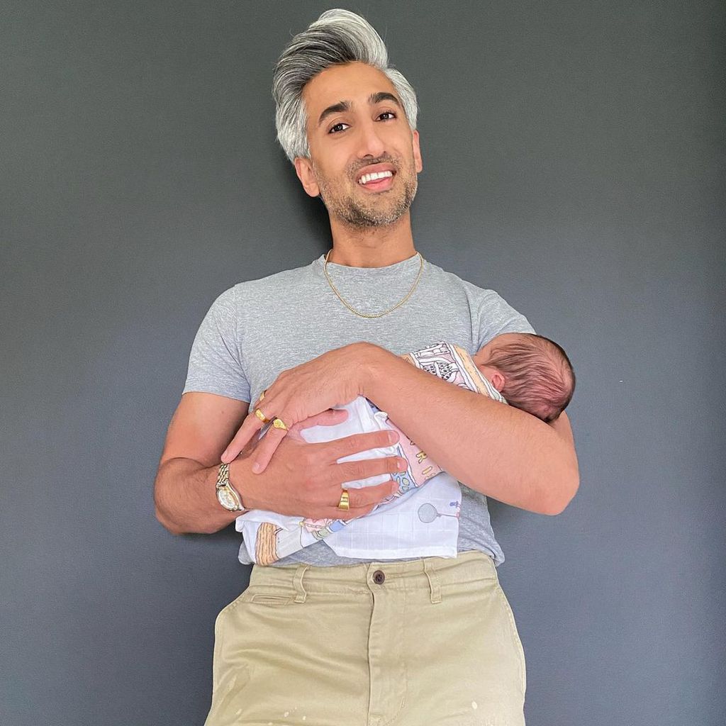 Tan France und sein Baby Isamail im Juli 2021