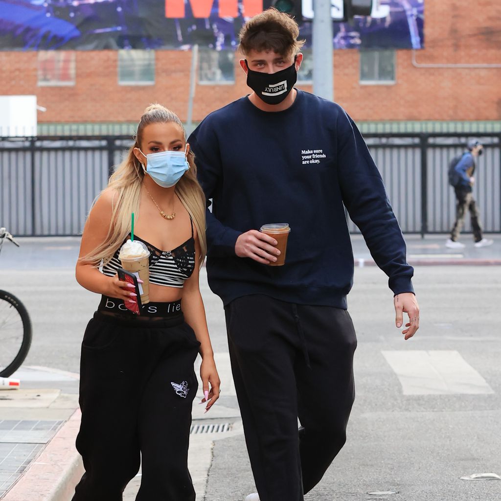 Tana Mongeau und Harry Jowsey in Hollywood