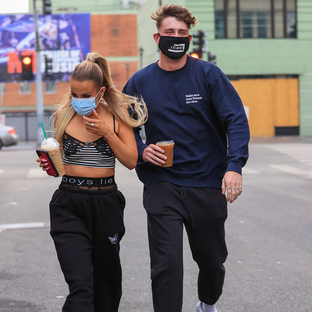 Tana Mongeau und Harry Jowsey im Januar 2021