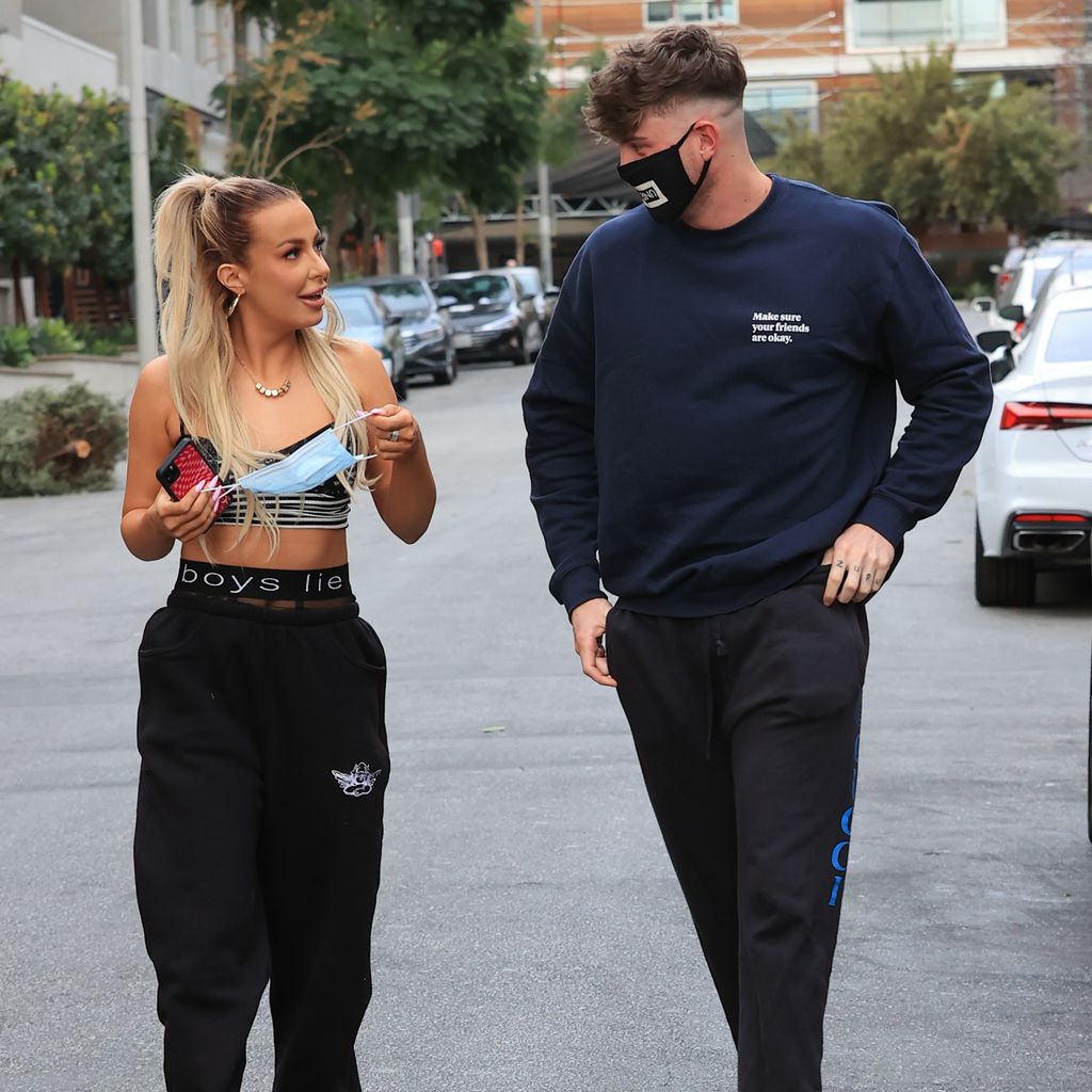 Tana Mongeau und Harry Jowsey in Hollywood