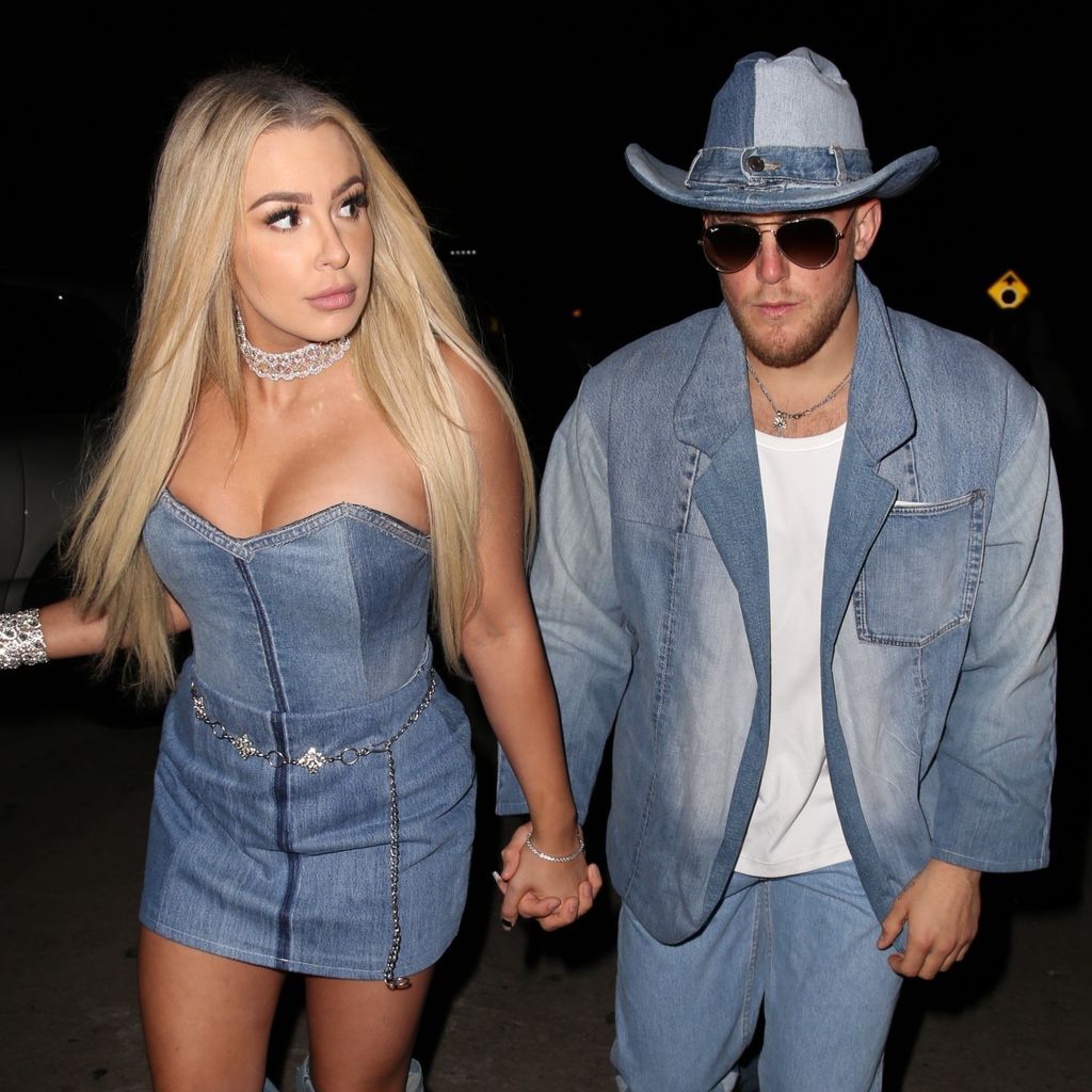 Tana Mongeau und Jake Paul in den Looks von Britney Spears und Justin Timberlake, Halloween 2019