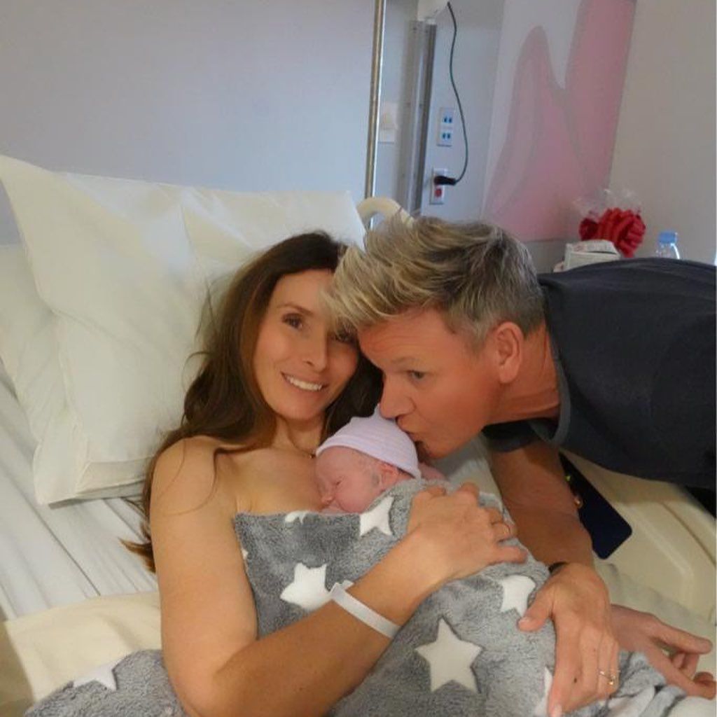 Tana und Gordon Ramsay mit ihrem sechsten Baby