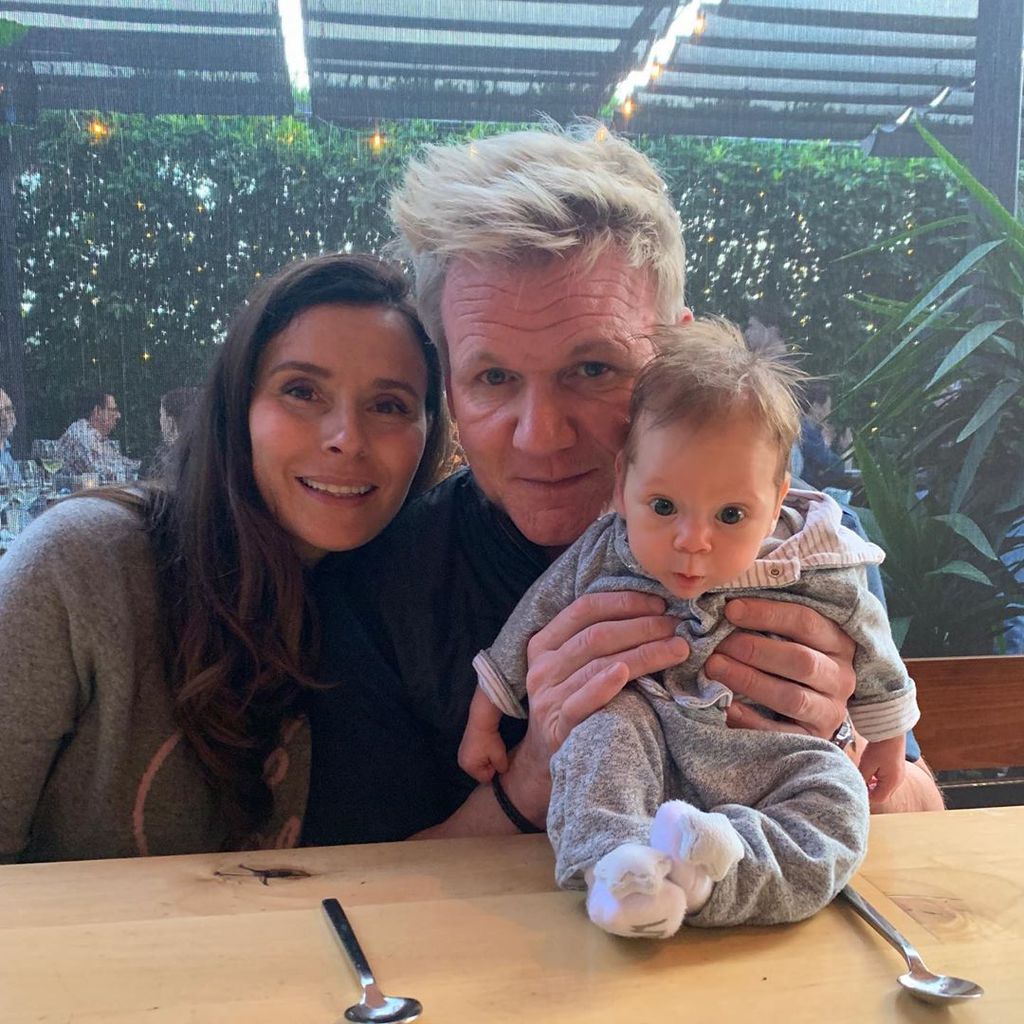 Tana und Gordon Ramsay mit Sohn Oscar