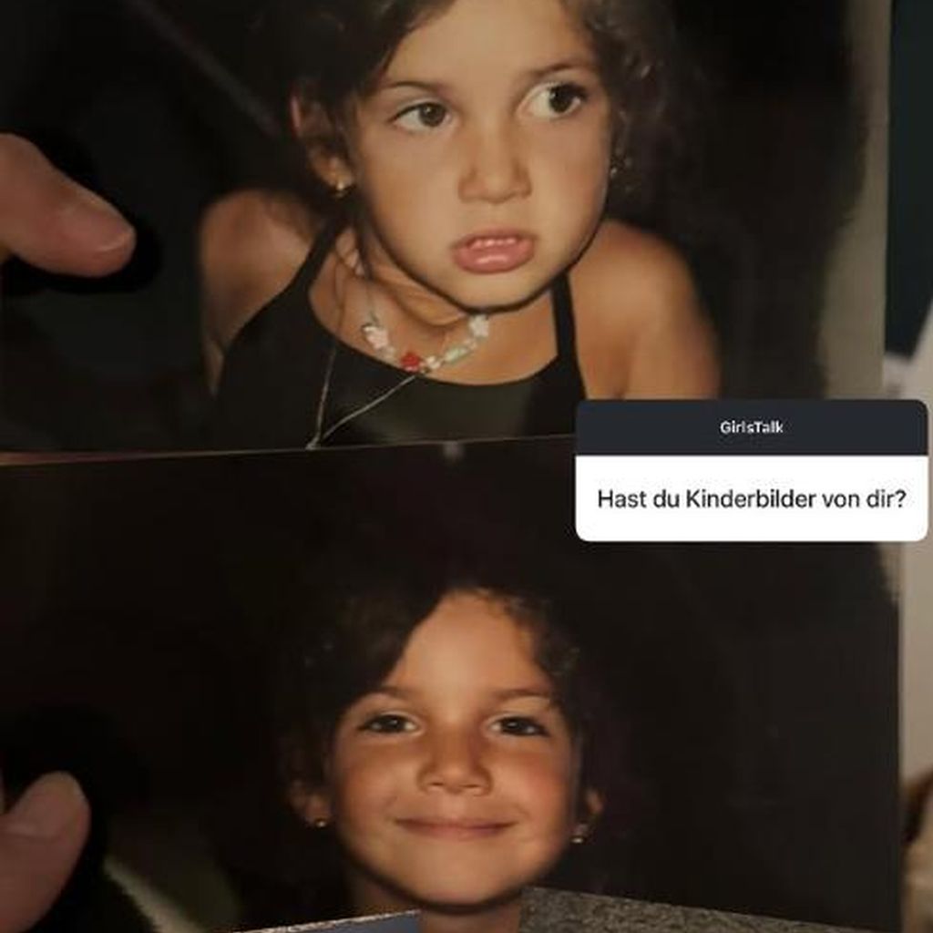 Social-Media-Star Tanja Makarić im Kindesalter