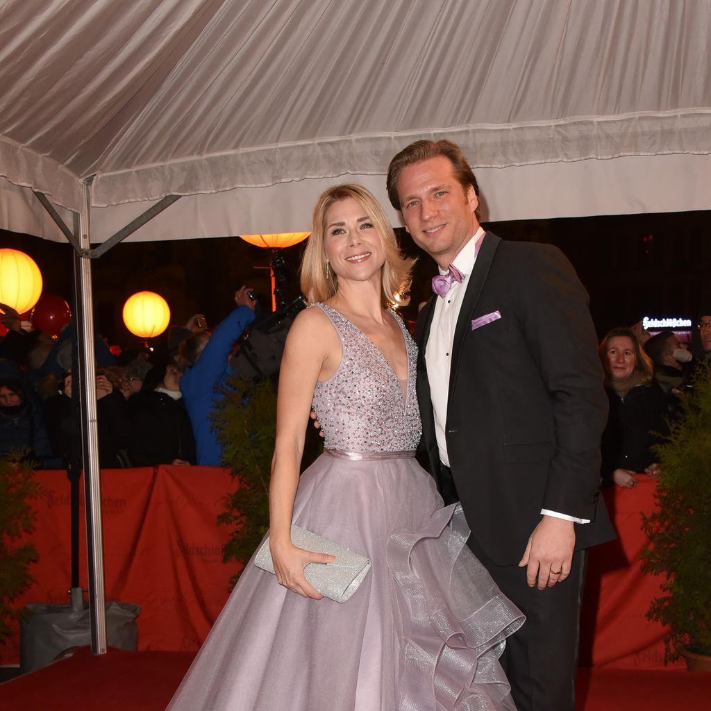 Tanja Szewczenko und Norman Jeschke beim SemperOpernball im Februar 2020