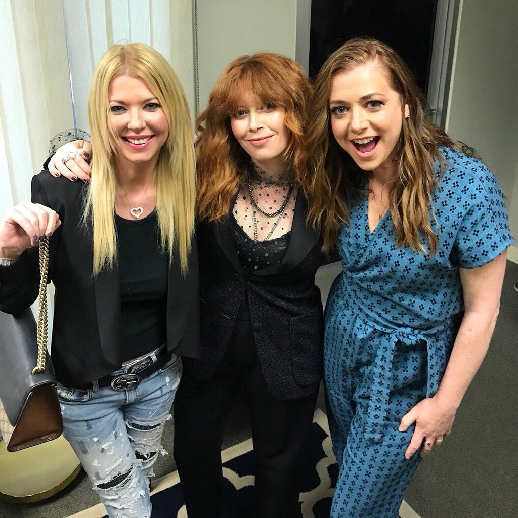 Die "American Pie"-Stars Tara Reid, Natasha Lyonne und Alyson Hannigan im Juli 2019