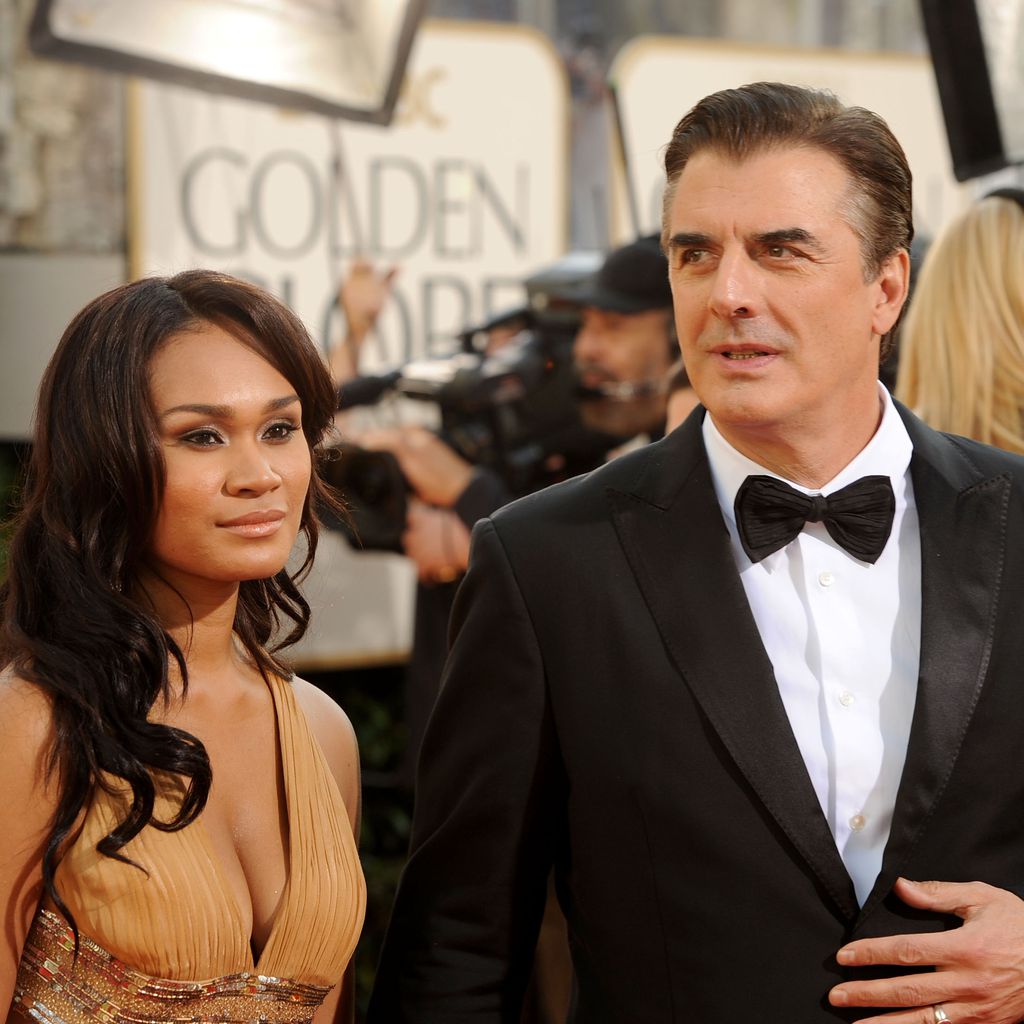 Tara Wilson und Chris Noth bei den Golden Globes 2011