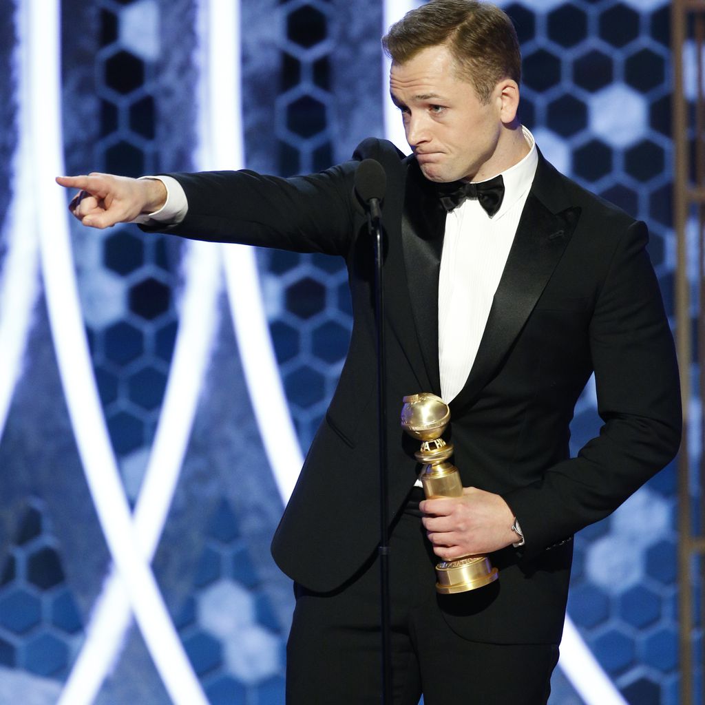 Taron Egerton bei der Golden-Globes-Verleihung 2020